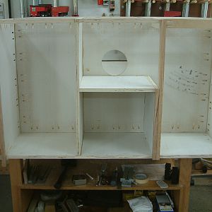 Router cabinet build