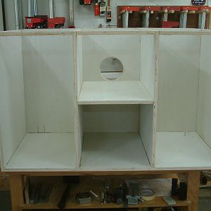 Router cabinet build