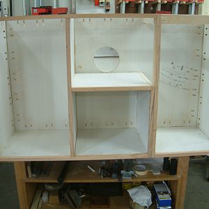 Router cabinet build