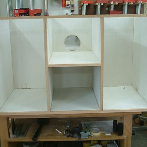 Router cabinet build