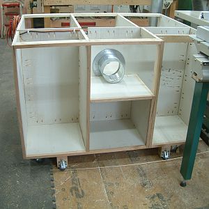 Router cabinet build