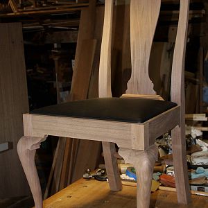 Queen Anne chair workshop