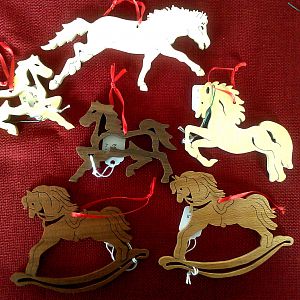 Horse ornaments