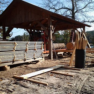 Saw shed
