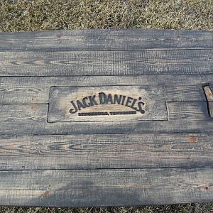 Jack Daniels Whiskey Barrel Coffee Table