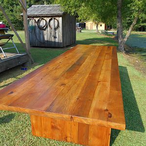 Antique Pine Confrence Table
