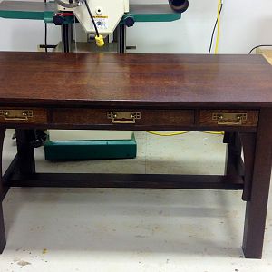 Arts and Crafts Library Table #1