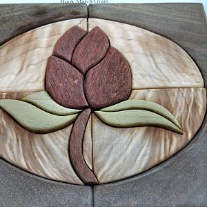 Rose Intarsia