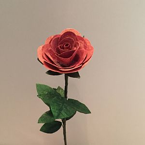 Wooden Rose