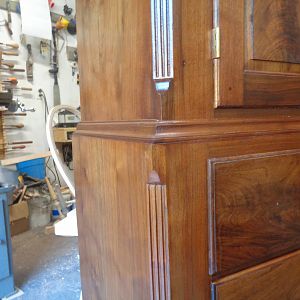 finish brushed  on garnetlac