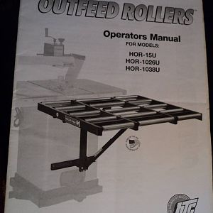 outfeed rollers