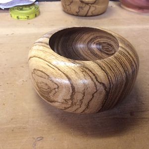 Zebrawood Bowl