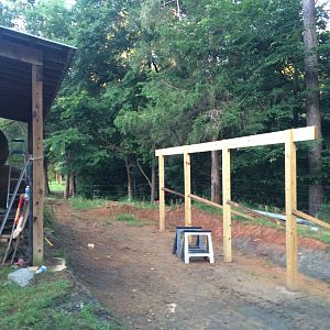 hay barn build