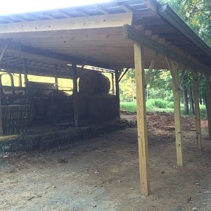 hay barn build