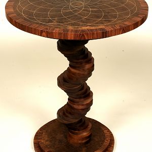 front view of table