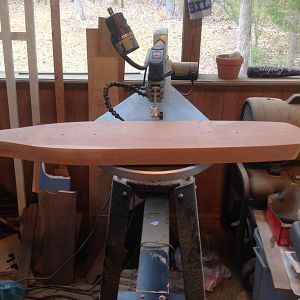 Iowa Class Battleship - unfinished- sanded hull port side