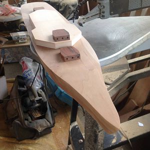 Iowa Class Battleship - unfinished hull and first level