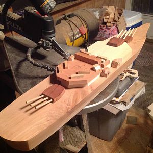 Iowa Class Battleship - unfinished