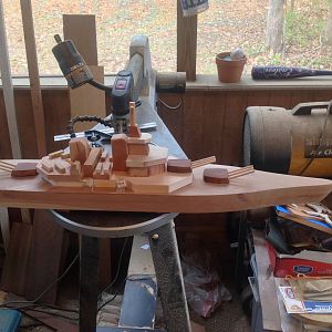 Iowa Class Battleship - unfinished