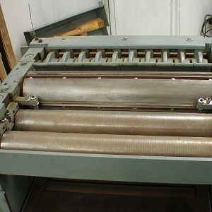 20" Planer, rollers and cutter