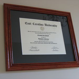 Liz Diploma Frame