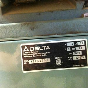 delta 8" jointer
