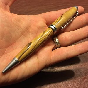 Bethlehem Olivewood Euro Style Twist Pen