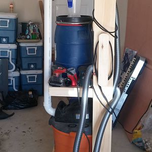 Dust deputy cart