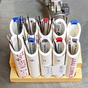 scrollsaw blade stand