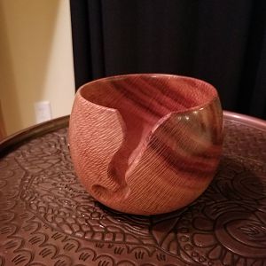 Silky Oak Yarn Bowl