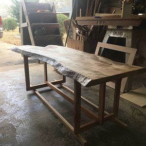 Live edge coffee table