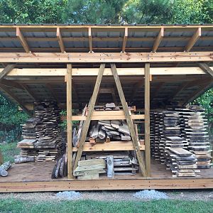 Walnut, Locust, Poplar, Oak and Hickory Slabs