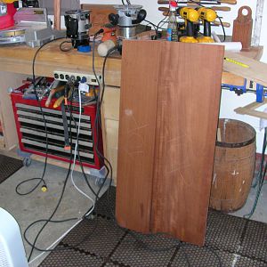 Townsend Knee Hole Desk WIP