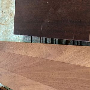 Reclaimed Mahogany Door - Sofa Table Project