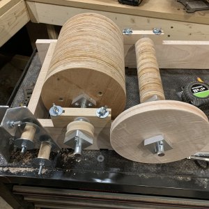 Mounting drums & hardware