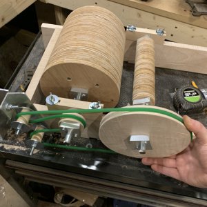 Test fit the drive belt