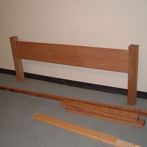 Jatoba bed frame