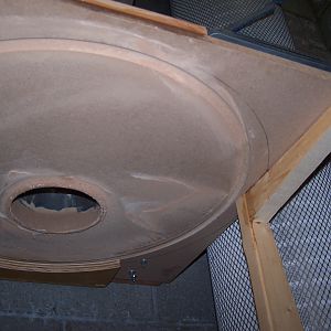 CV-03 Purple Thumb Underside of Dust Bin Cover