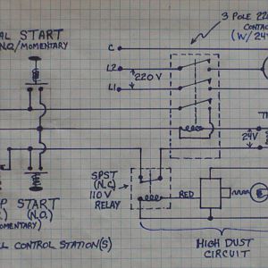 Dust Control System control circuit