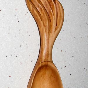 Carved spoon in Pear