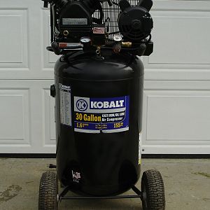 Kobalt 30 Gal Air Compressor