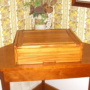 Shaker Dining room silverware chest