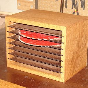 Tablesaw blade box