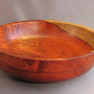 Amboyna Burl Bowl