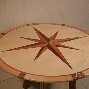 Nautical Star Breakfast Table