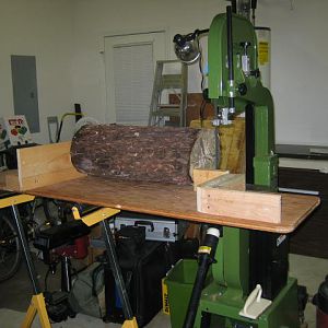 Bandsaw Lumber Mill Front