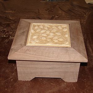 Tile topped box WIP
