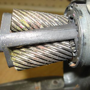 Insides of a Pencil Sharpener