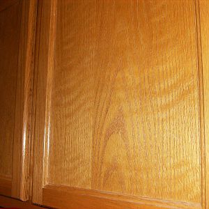 cabinets - differing oak color