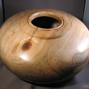 Spalted Maple Hollow Form (top)